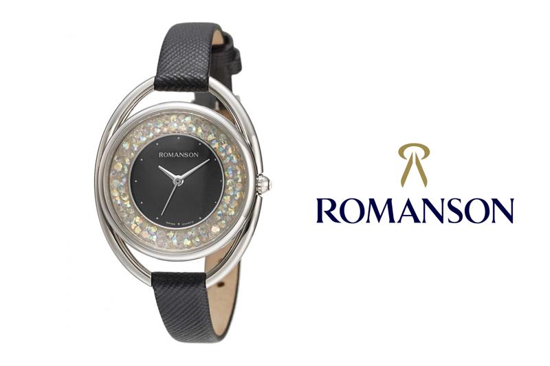 ساعت مچی زنانه رومانسون مدل RL8A01LLBWA3R1 با جواهرات خاص برای درخششی بی مانند