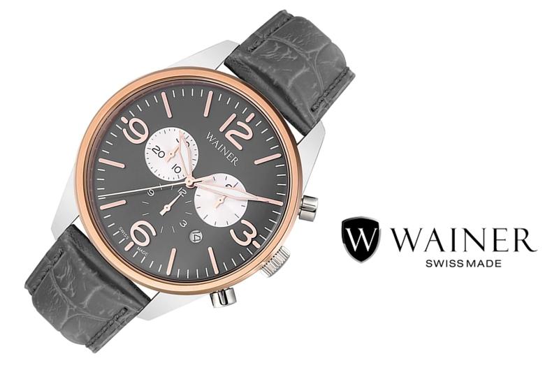 ساعت مردانه‌ی واینر Wainer مدل WA.13426-M، یک سوئیسی اصیل، همراه همیشگی شما